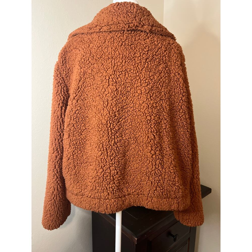BB Dakota Steve Madden Feece Sherpa Jacket Large - Picture 2 of 4